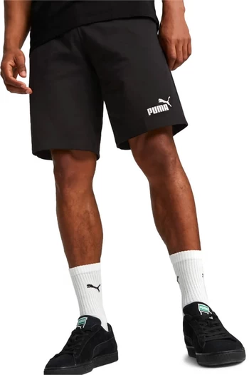 Шорти чоловічі Puma ESS Jersey Shorts чорного кольору