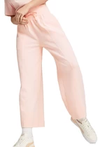 Спортивные штаны женские Puma HER Straight Pants светло-розового цвета