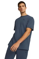 Футболка мужская Puma RAD/CAL Tee темно-синего цвета