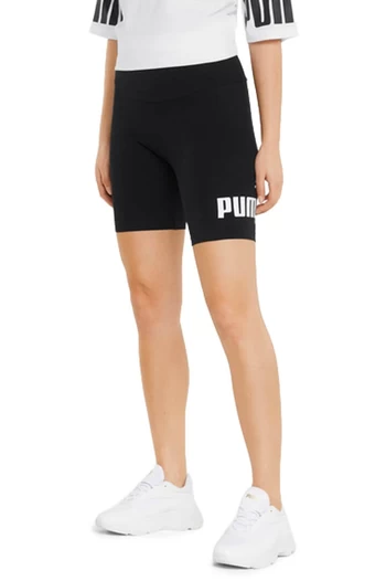 Легінси жіночі Puma ESS Logo Short Leggings чорного кольору