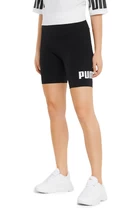Леггинсы женские Puma ESS Logo Short Leggings черного цвета