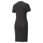 Платье спортивное женское Puma ESS Slim Tee Dress черного цвета