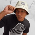 Панама мужская-женская Puma Core Bucket бежевого цвета