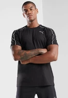 Футболка чоловіча Puma Train Cloudspun чорного кольору