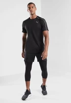 Футболка чоловіча Puma Train Cloudspun чорного кольору