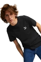 Футболка чоловіча Puma CLASSICS SMALL LOGO TEE чорного кольору