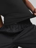 Футболка женская Puma Classics Ribbed Slim черного цвета