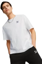 Футболка мужская Puma Classics Oversized белого цвета