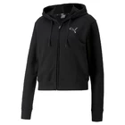 Худи женское Puma Her Full-Zip Hoodie черного цвета