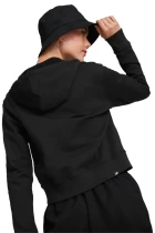 Худи женское Puma Her Full-Zip Hoodie черного цвета