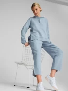 Спортивные штаны женские Puma Her High-Waist Pants голубого цвета