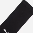 Шкарпетки чоловічі-жіночі Puma Unisex Quarter 4P чорного кольору