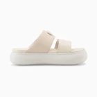 Сандалии женские Puma Suede Mayu Sandal Wns молочного цвета