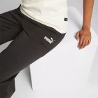 Спортивные брюки женские Puma ESS+ Straight Leg Pants черного цвета