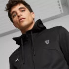 Куртка спортивная мужская Puma Ferrari Style Hdd Sweat Jckt черного цвета
