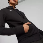 Куртка спортивная женская Puma BMW MMS WMN HDD Sweat Jacket черного цвета 62136101