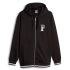 Куртка спортивна чоловіча Puma Squad FZ Hoodie чорного кольору