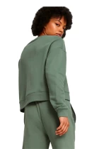 Спортивний костюм жіночий Puma Loungewear Suit TR болотного кольору