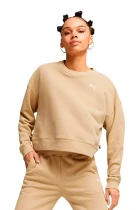 Спортивний костюм жіночий Puma Loungewear Suit TR бежевого кольору