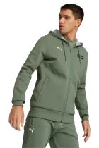 Худи мужское Puma MAPF1 Hooded Sweat Jacket болотного цвета