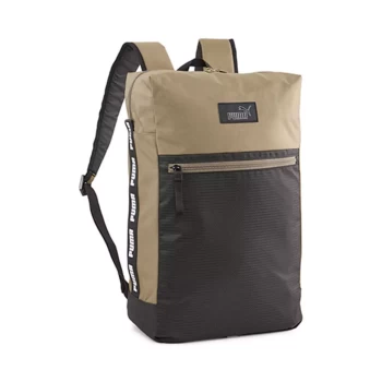 Рюкзак чоловічий-жіночий Puma EvoESS Box Backpack оливково-чорного кольору