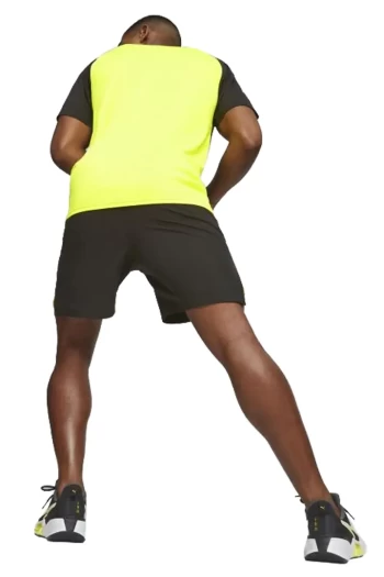 Спортивні шорти чоловічі Puma Ultrabreathe 7' Woven Short чорно-жовтого кольору