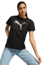 Футболка женская Puma Her Tee черного цвета