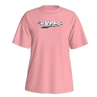 Футболка женская Puma Downtown Graphic розового цвета