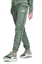 Спортивные брюки женские Puma ESS Tape Sweatpants эвкалиптового цвета