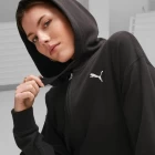 Толстовка жіноча Puma Her Full-Zip Hoodie TR чорного кольору