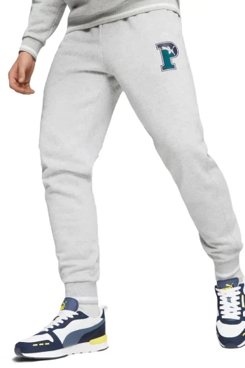 Спортивні штани чоловічі Puma Squad Sweatpants світло-сірого кольору