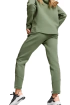 Спортивные брюки женские Puma Evostripe High-Waist Pants эвкалиптового цвета