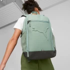 Рюкзак женский-мужской Puma Buzz Backpack эвкалиптового цвета