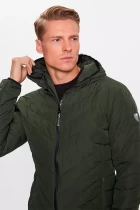 Куртка чоловіча EA7 Emporio Armani Down Jacket колір хакі