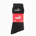 Носки мужские-женские Puma Elements Crew Sock 3P черного цвета