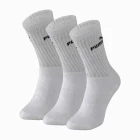 Носки мужские-женские Puma Elements Crew Sock 3P белого цвета
