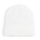 Шапка женская Puma Ribbed Classic Cuff Beanie белого цвета