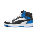 Високі кросівки чоловічі Puma Rebound v6 біло-чорно-синього кольору