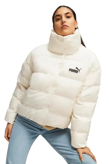 Куртка жіноча Puma Better Polyball Puffer біло-молочного кольору
