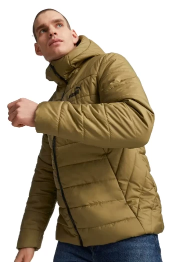 Куртка чоловіча Puma ESS Padded Jacket гірчичного кольору