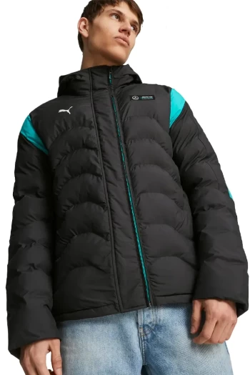 Куртка чоловіча Puma MAPF1 MT7 Ecolite Pdd Jacket черного кольору