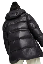 Куртка пуховик женская Puma Style Hooded Down Jacket черного цвета