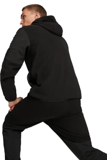 Куртка спортивна чоловіча Puma Fit Hybrid Jacket чорного кольору