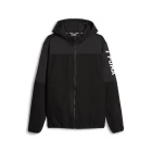 Куртка спортивная мужская Puma Fit Hybrid Jacket черного цвета