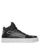 Сникерсы мужские-женские EA7 Emporio Armani Sneaker черно-белого цвета