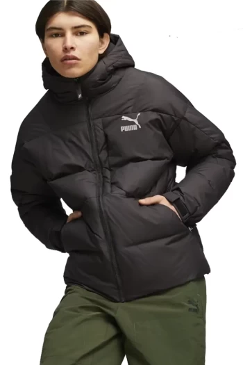 Куртка пуховик чоловічий Puma Down Jacket чорного кольору