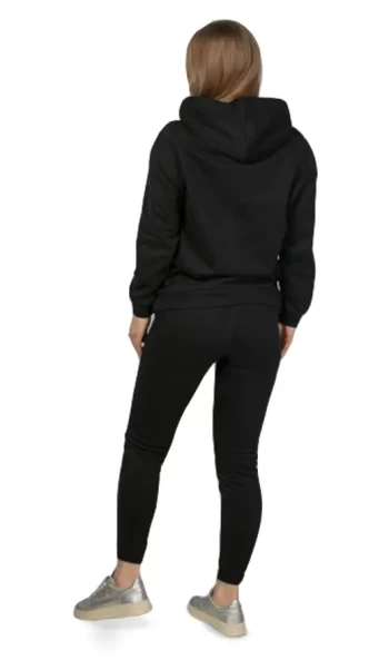 Спортивний костюм жіночий EA7 Emporio Armani чорного кольору