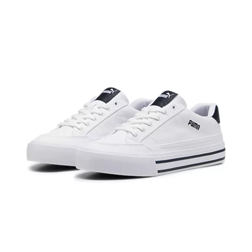 Puma match hotsell vulc white