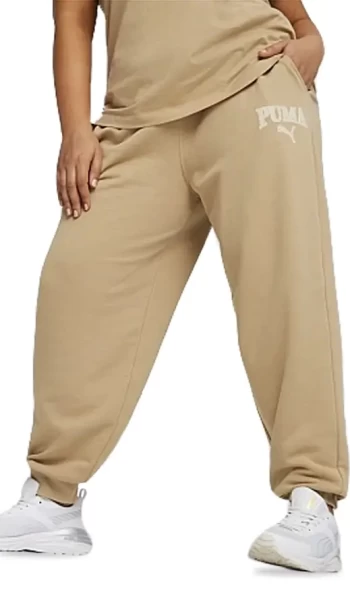 Спортивні штани жіночі Puma SQUAD Pants TR бежевого кольору 67790183