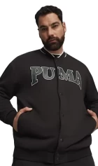 Бомбер мужской Puma SQUAD Track Jacket черного цвета
